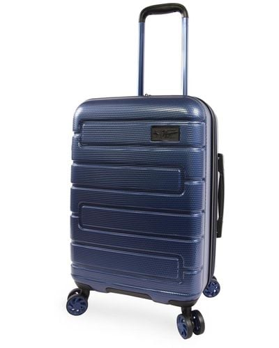 Original Penguin Crimson Spinner Suitcase - Blue