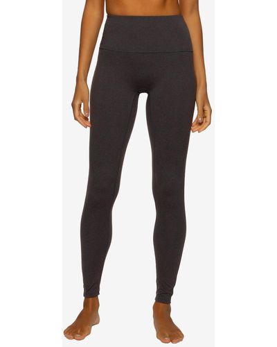 Felina Velvety Soft High-waist Loungewear leggings - Black