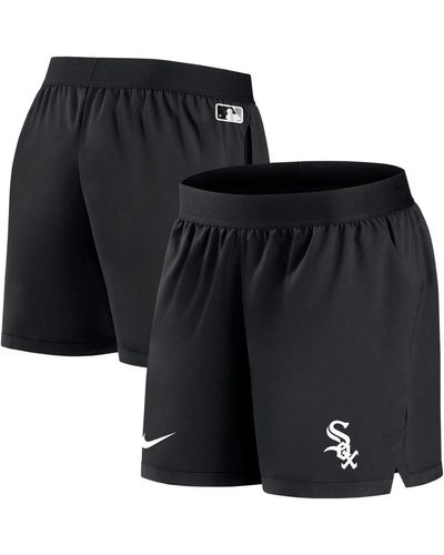 Nike Chicago White Sox Authentic Collection Team Performance Shorts - Black