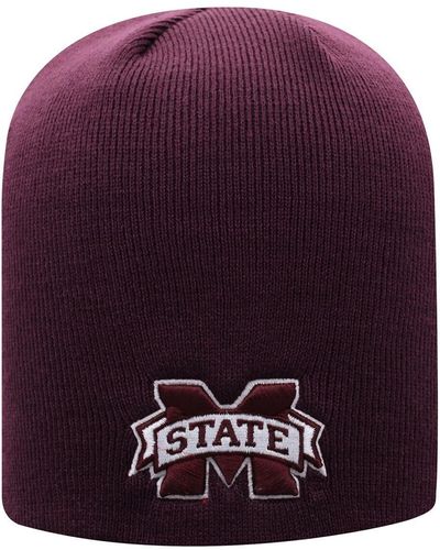 Top Of The World Mississippi State Bulldogs Core Knit Beanie - Purple