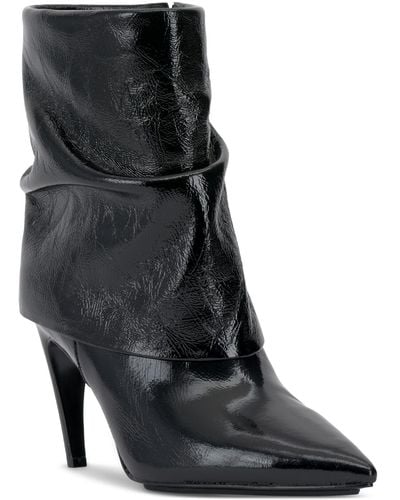 Vince Camuto Blaira Slouchy Dress Booties - Black