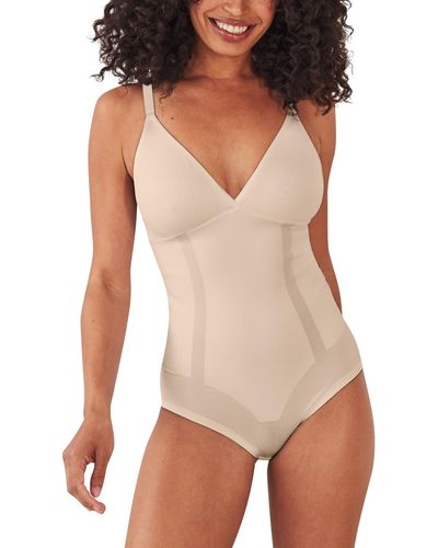 Bali Ultimate Smoothing Firm Control Bodysuit Dfs105 - Brown