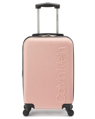 Calvin Klein All Purpose 21" Upright Luggage - Pink