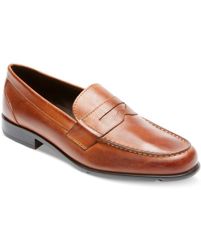 Rockport Classic Penny Loafers - Brown
