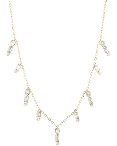 Bonheur Jewelry Jacqueline Multi Charm Necklace - Natural