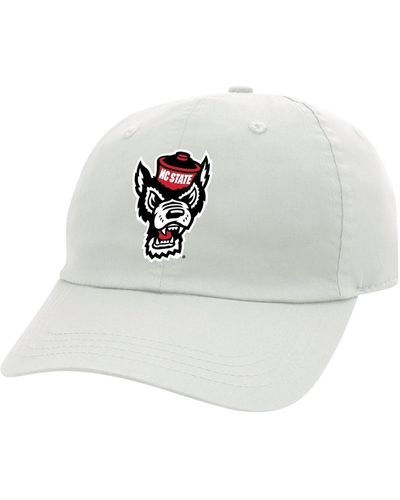 Ahead Nc State Wolfpack Shawnut Adjustable Hat - White