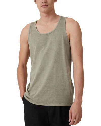 Cotton On Natural Tank Top - Green