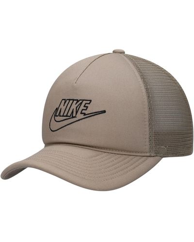 Nike Classic99 Futura Trucker Snapback Hat - Gray