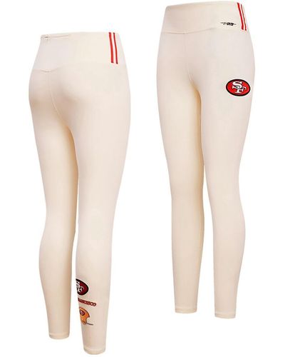 Pro Standard Distressed San Francisco 49ers Retro Classic Jersey leggings - White