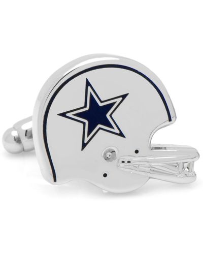 Cufflinks Inc. Retro Dallas Cowboys Helmet Cufflinks - Blue