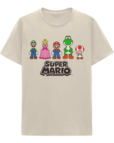 Hybrid Mario Short Sleeve T-shirt - Gray
