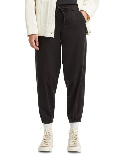 Levi's Off-duty High Rise Relaxed jogger Pants - Black