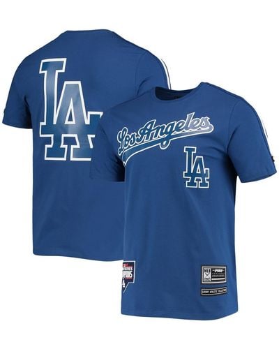 Pro Standard Los Angeles Dodgers Taping T-shirt - Blue