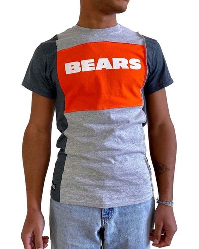 Refried Apparel Chicago Bears Split T-shirt - Blue