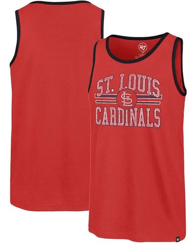 '47 St. Louis Cardinals Winger Franklin Tank Top - Red