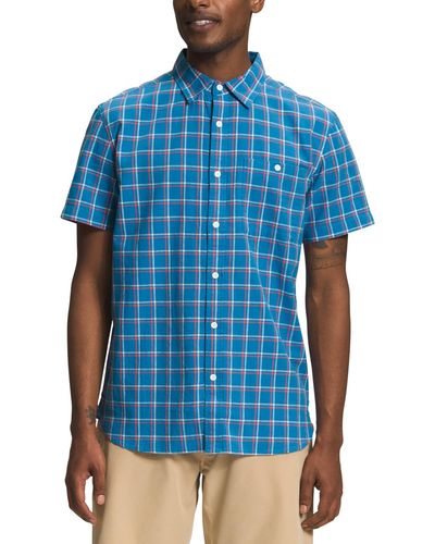 The North Face Short-sleeve Loghill Shirt - Blue