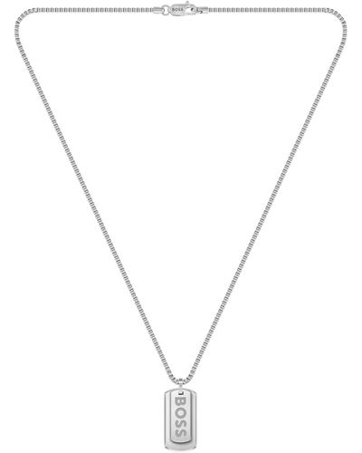 BOSS Devon Stainless Steel Necklaces - Metallic