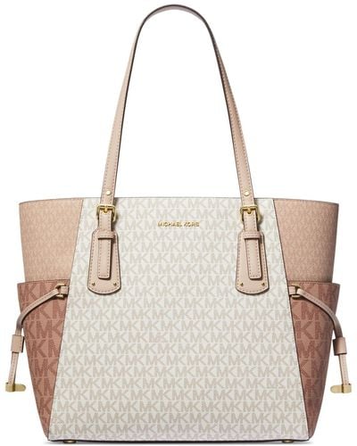 Michael Kors Michael Voyager East West Tote - Natural