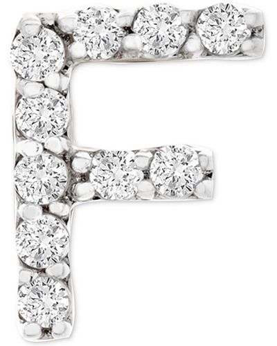 Wrapped in Love Diamond Initial Single Stud Earring (1/20 Ct. T.w. - White