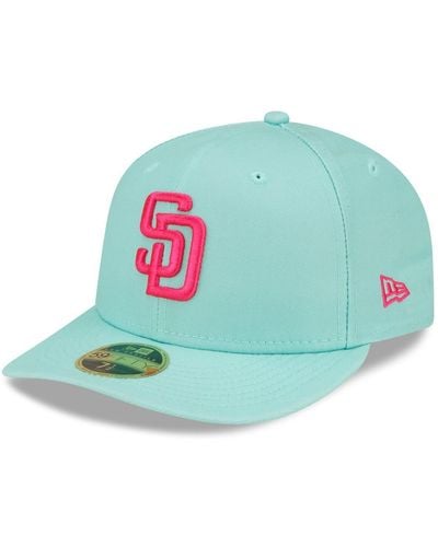KTZ Mint San Diego Padres City Connect Low Profile 59fifty Fitted Hat - Green
