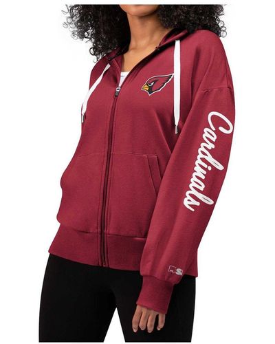 MSX by Michael Strahan Women's Red Tampa Bay Buccaneers Amelia Turtleneck Pullover  Hoodie - Macy's