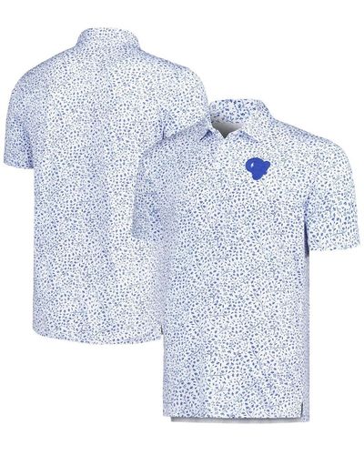 Antigua Los Angeles Rams Motion Polo Shirt - Blue
