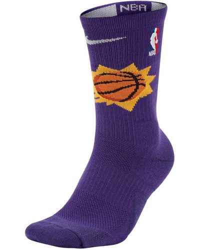 Nike Phoenix Suns Elite Team Crew Socks - Purple