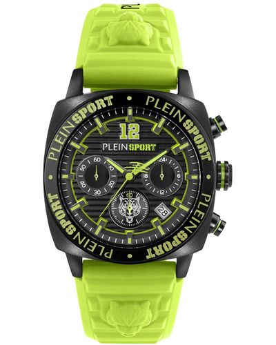 Philipp Plein Wildcat Silicone Strap Watch 40mm - Green