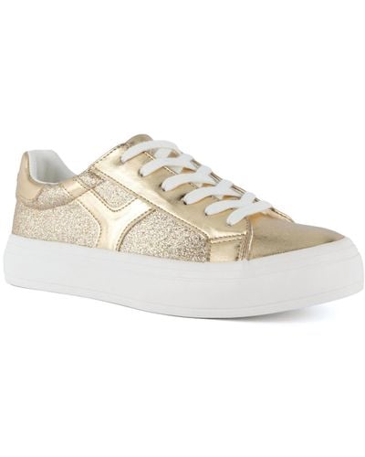Sugar Stallion Lace-up Sneakers - Natural