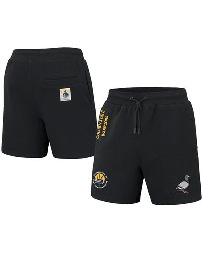Staple Nba X Golden State Warriors Home Team Shorts - Black