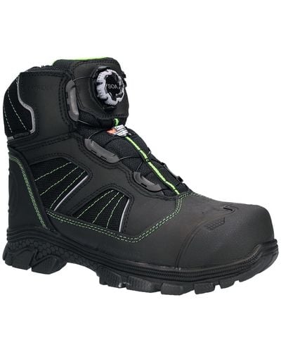 Refrigiwear Extreme Hiker Waterproof Insulated Freezer Boots - Black