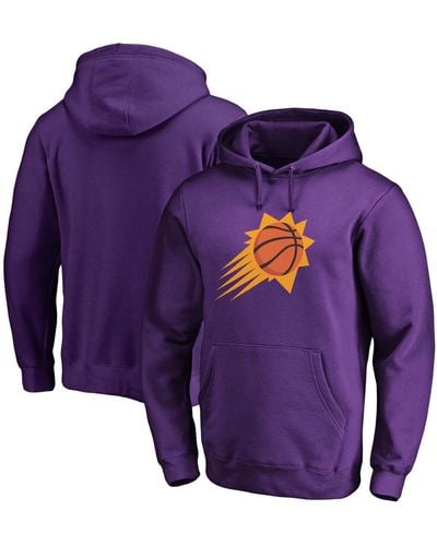 Fanatics Phoenix Suns Primary Team Logo Pullover Hoodie - Purple