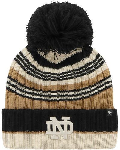 '47 Notre Dame Fighting Irish Barista Cuffed Knit Hat - Black