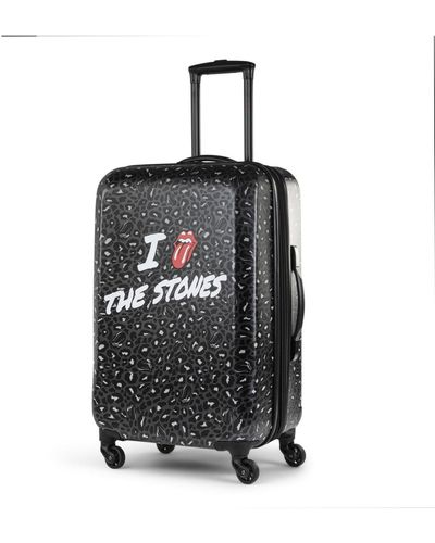 The Rolling Stones Paint It 24" Spinner luggage - Black