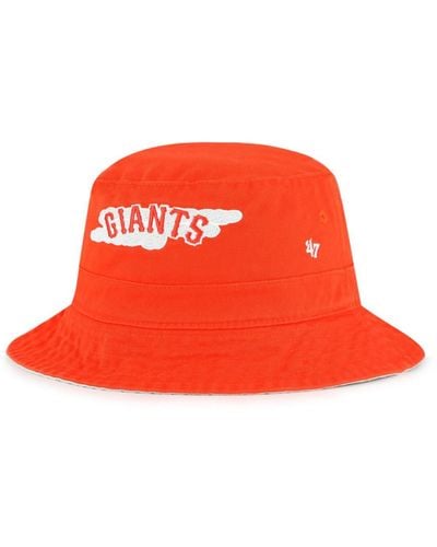 '47 San Francisco Giants Mlb City Connect Team Bucket Hat - Red
