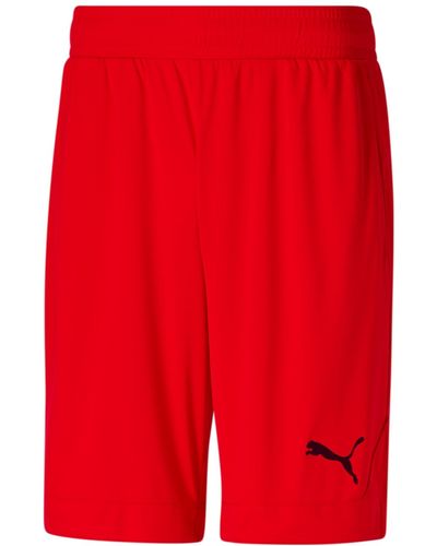 PUMA Drycell 10" Basketball Shorts - Red