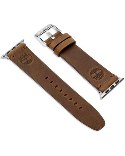 Timberland Ashby Genuine Leather Universal Smart Watch Strap 22mm - Brown