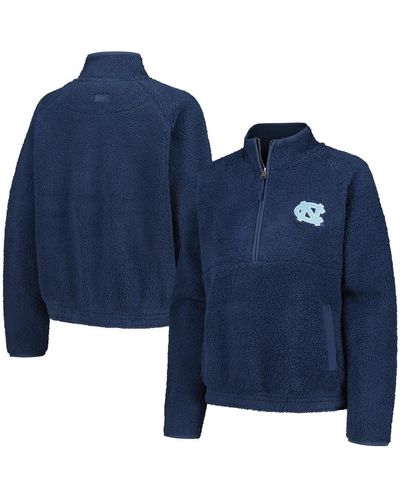 Boxercraft North Carolina Tar Heels Everest Half-zip Sweatshirt - Blue