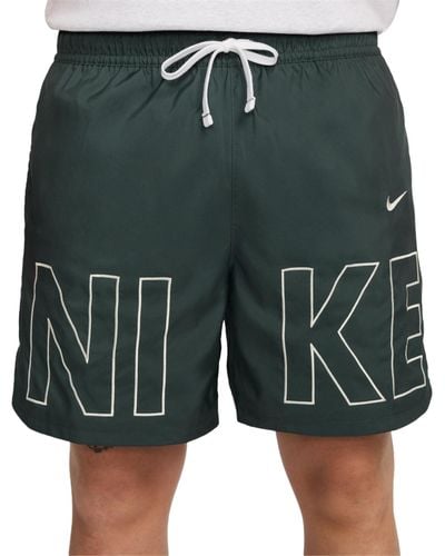 Nike Sportswear Woven Flow Shorts - Green