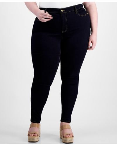INC International Concepts Skinny-leg Denim Jeans - Black