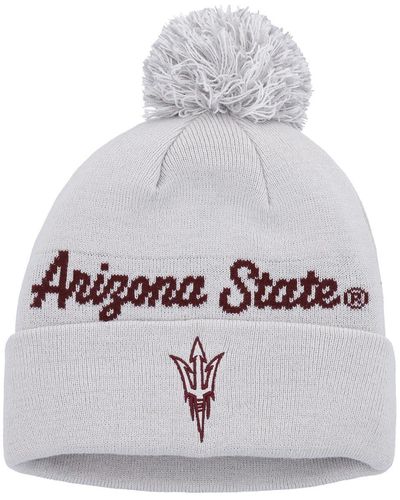 adidas Arizona State Sun Devils Cuffed Knit Hat - Gray