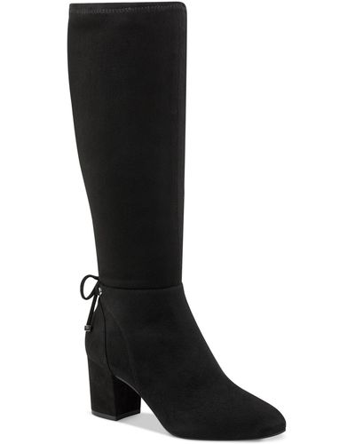 Charter Club Mayviss Pointed-toe Dress Boots - Black