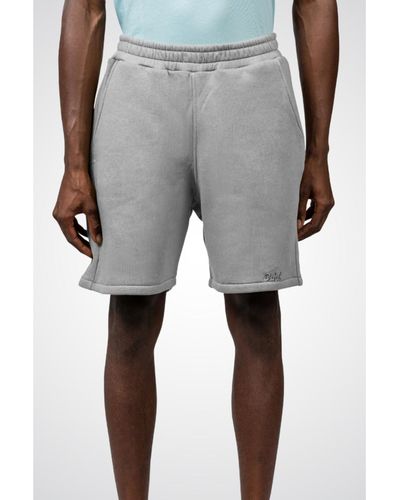 D.RT Tonal Fleece Shorts - Gray
