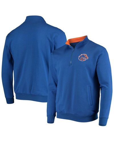 Colosseum Athletics Boise State Broncos Tortugas Logo Quarter-zip Jacket - Blue
