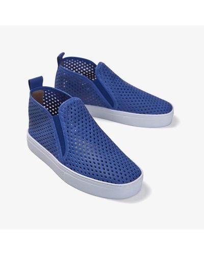 Jibs Mid Rise Sneaker Bootie - Blue