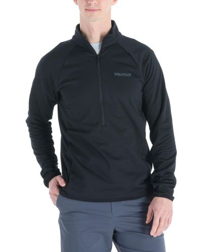 Marmot Leconte Fleece Half-zip Logo Jacket - Blue