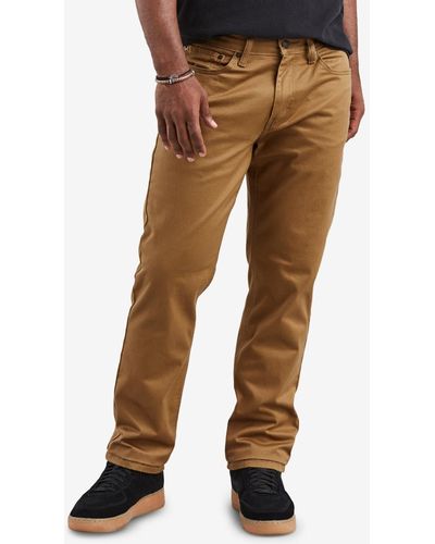 Levi's 541 Athletic Taper Fit Stretch Jeans - Brown