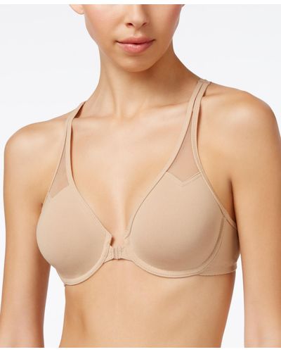 Wacoal Body By Racerback Underwire Front Close Bra 65124 - Natural