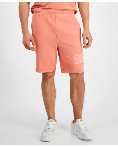 Lacoste Logo Shorts - Pink