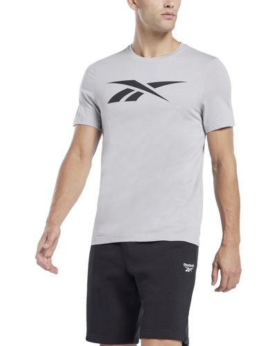 Reebok Vector Logo Graphic T-shirt - White